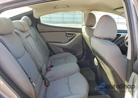 2013 Hyundai Elantra Gls из США, поврежденный, VIN 5NPDH4AE6DH175907